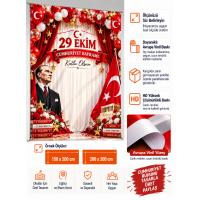 29 Ekim Cumhuriyet Bayramı Branda Pano – Model 3