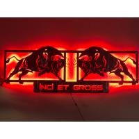 Kasaplara Özel Işıklı Mdf Duvar Tablosu